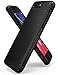 Ringke Onyx Compatible with iPhone 7 Plus, iPhone 8 Plus Case Extreme Tough Brushed Metal Texured Design Cover - Black