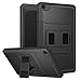 MoKo Case for Fire HD 8 Tablet (7th/8th Generation, 2017/2018 Release) - [Heavy Duty] Shockproof Full Body Rugged Cover with Built-in Screen Protector for Fire HD 8, Black