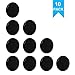 Sungrace 10 Pack Fixate Sticky Cell Pads, Stick to Glass, Mirrors, Whiteboards, Metal, Kitchen Cabinets, Tile, Car And Other Surfaces(Black)