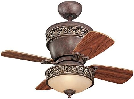 Monte Carlo Monte Carlo 2-light Villager Ceiling Fan