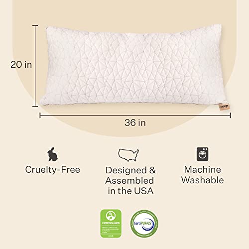 Coop Home Goods Original Loft Pillow Queen Size Bed Pillows for Sleeping Adjustable Cross Cut