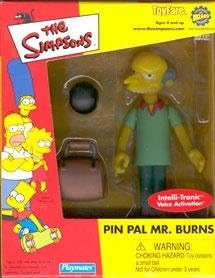 The Simpsons Pin Pal Mr. Burns