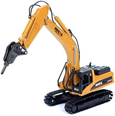 Lanceasy Dump Truck Toy,1:50 Scale Dump Truck Alloy Toy Diecast Construction Vehicle Car Lorry Model