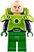 Genuine Lego Lex Luthor Minifigure with Armor Super Heroes DC Comics