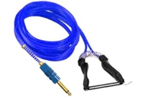 New Hildbrandt Silicone Tattoo Clip Cord 6 Ft for Power Supply 6 months warranty (Electric Blue)