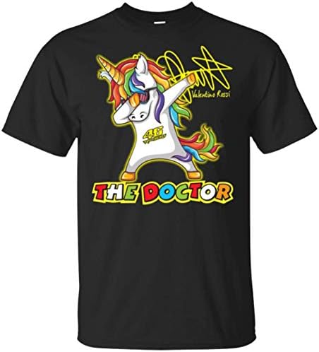 Valentino Rossi 46 The Doctor Unicorn Dabbing Shirt T-Shirt for Men