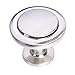 South Main Hardware 10-Pack, SH3055-SN-10 Modern Round Pull Knob, 1-1/4