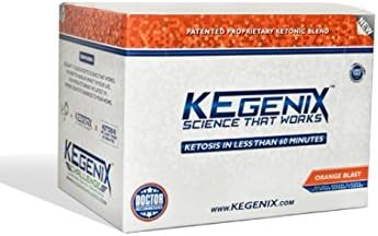 USE YOUR BODY'S OWN FAT FOR FUEL! - Kegenix Orange Blast - 30 day supply - Natural MCT & Green Tea Ketone & Paleo Diet Supplement - PATENTED - Ketosis In 60 Minutes, Fat Burn & Healthy Weight Loss …