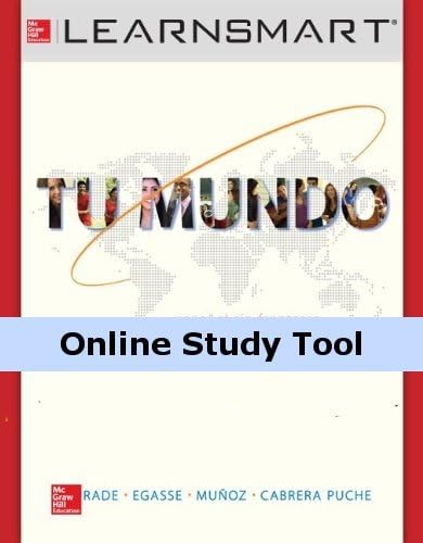 LearnSmart for Introductory Spanish: Tu mundo