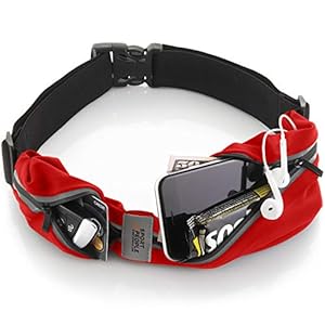 Running Belt – iPhone X 7 8 10 11 Plus Pouch for Runners – Best Fitness Gear for Hands-Free Workout – Freerunning…