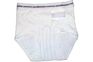 DryBuddy Wetness Sensing Briefs. Patented Bed-wetting Sensor for Use with DryBuddyFLEX and Other Compatible Enuresis Alarm Systems. (22"-24"/56-61 cms.)