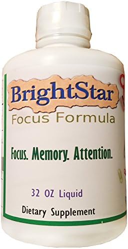 #1 BrightStar**** Focus Formula For Kids, Focus, Attention, School Study, Cognition, Brain Support #1 NON STIMULANT, NON-HABIT FORMING, &amp; NON ADDICTIVE BRAIN FOCUS FORMULA FOR KIDS 45 Days supply
