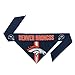 Littlearth NFL Denver Broncos Pet Bandana, Team Color, X-Large