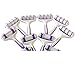 Honmofun Fondant Cutters Fondant Smoother Fondant Ribbon Cutter Fondant Cutters Sugarcraft Tool Fondant Cutters and Molds Fondant Letter Cutters Christmas Embosser Fondant Cookie Cutters