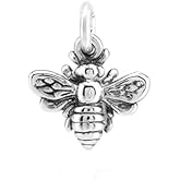 FLYINGTUTU 925 Sterling Silver Tiny Bee Charm Pendant | Charm Only