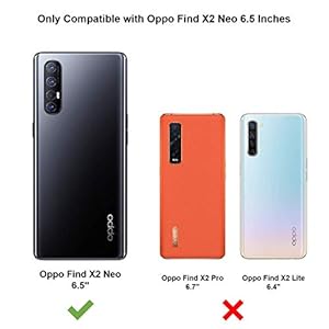 Funmax+ Oppo Find X2 Neo 5G Case, Cover in silicone con [Protezione della Fotocamera] [Fodera in Microfibra] Antigraffio… - immagine 3