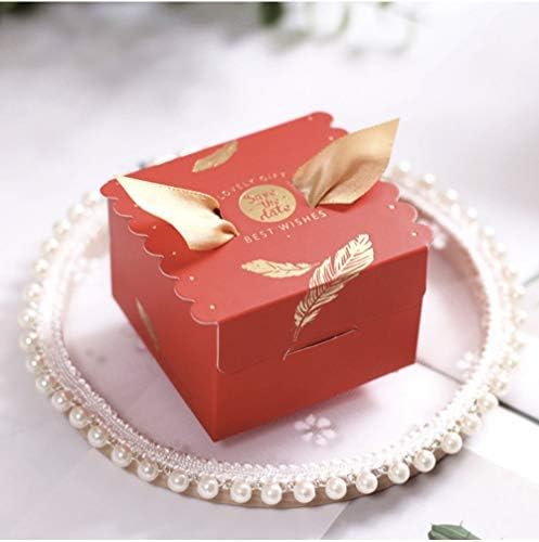 Amazon Com Yoer 24pcs Candy Boxes With Ribbon Wing For Wedding