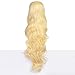 AGPtek 33 inch Heat Resistant Curly Wavy Long Cosplay Halloween Wigs for Women Kids- Light Gold