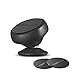 ICONFLANG Magnetic Phone Mount, Universal Stick On Dashboard Magnetic Car Mount Phone Holder for Cell Phones Mini Tablets GPS with 2 Metal Plates - Black