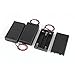 uxcell 3 Pcs Two Wire ON/OFF Switch 3 x 1.5V AAA Battery Holder Case w Cover