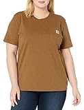 Carhartt Men's K87 Workwear Pocket Short Sleeve T-Shirt (Regular and Plus Sizes)