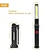 LED Work Light, JIRVY USB Rechargeable Work Lights with Magnetic Base, Cob Folding Flashlight for Repairing, Home, Camping, and Emergency(Large)