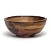 Lipper International Acacia Footed Round Flared Serving Bowl for Fruits or Salads, Small, 7