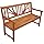 Amazon.de: Indoba Designer Gartenbank Eukalyptus 2-Sitzer ...