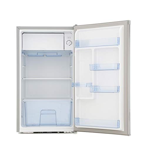Fridgemaster MUR4892S 48cm Wide Freestanding Under Counter Fridge With Ice Box Silver [Energy