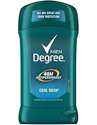 Degree Men Original Protection Antiperspirant Deodorant, Cool Rush, 2.7 oz, Pack of 6