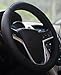 Mayco Bell Car Steering Wheel Cover 15 inch Comfort Durability Safety (Black)