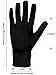 Sumind Short Opera Satin Gloves Women Bridal Wedding Banquet Evening Dress Glove for Tea Party 1920s Flapper Accessories(Large,Black)