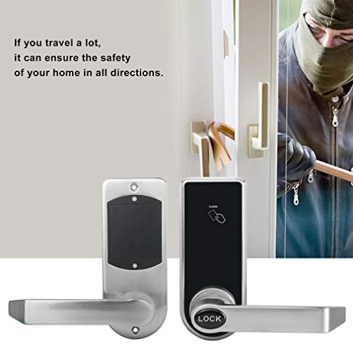 Smart Door Lock Touchscreen Anti-Theft ID Card Smart Touch Pad Code Lock