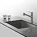 Kraus KPF-2610SS Modern Mateo Single Lever Pull Out Kitchen Faucet, Stainless Steel