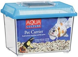 Aqua Culture Pet Carrier for Small Animals,Amphibians &amp; Fish