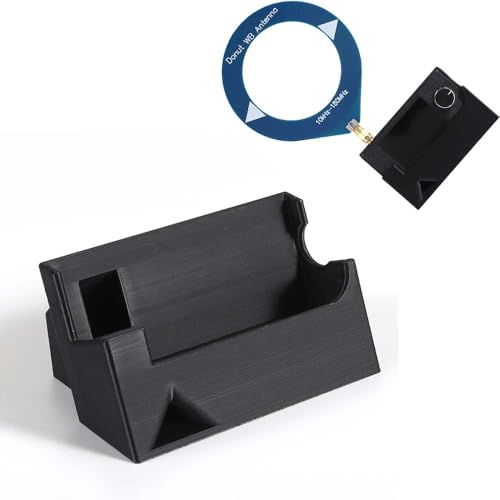 Mini Radio Dedicated Stand Pocket Radio Stand for SI4732 V1/V2/V Models with Sound Amplification Function (Black)