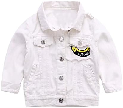 Kmety 2017- baby - Boys - Girls spring autumn fashion white denim jacket