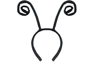 LOVINSHOW Butterfly Antenna Headband Costume Favors Accessory, Standard Black