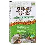 Coconut Water Slender Sticks Now Foods 12 Sticks Box