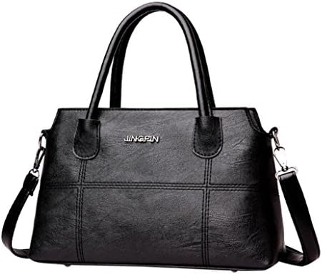 Alixyz Fashion Tote Bag, Women PU Leather Splice Handbag Shoulder Bag Crossbody Bag