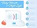 Wireless Audio Baby Monitor with Two Way Talk Back - 2,000 Square Foot Range - Sound Light Indicator - Rechargeable, Nightlight, Paging Function - by BundleTumble