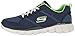 Skechers Men's Equalizer 2.0 True Balance Sneaker,Navy/Lime,10.5 4E US