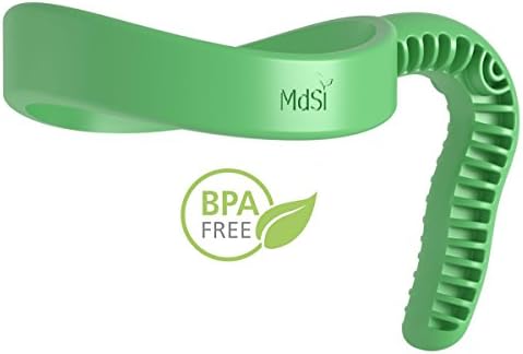 MdSiY Yeti Tumbler Handle 20 oz - Fits Ozark, Yeti Rambler, RTIC and other 20 oz tumblers - FDA-approved and BPA-free material (Green)