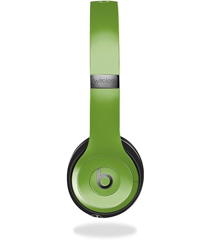 Amazon.com: Skin Compatible with Beats Solo 4 - Solid Green