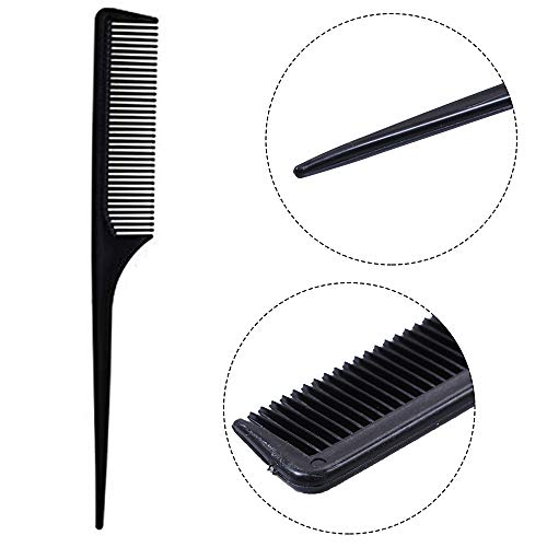 image for YMHPRIDE 3 Pcs Hair Comb Set for Hair Styling, Includes Pocket Hair Co
