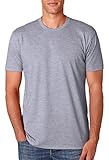N6210 Next Level Men's CVC Crew - Dark Heather Gray - Large
