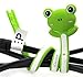 iCosow Lovely Cute Cable Tie 3-pc[ Frog,pink Rabbit,bears] Cord Organizer Earphone Wrap Winder/Fixer Holder/cord Manager/cable Winder,fit for iphone 4 4s 5 5s 6 6plus