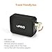Urbo Quick Charging 3.0 Dual-USB Foldable Travel-Friendly Wall Plug for QC 3.0 Compatible Phones, SmartPhones, GPS and Other USB Powered Devices