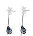 Solar Powered Dragonfly Garden Stake Pathway Color Change Lights (Set of 2)