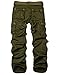 Match Men's Wild Cargo Pants(Army Green,36)